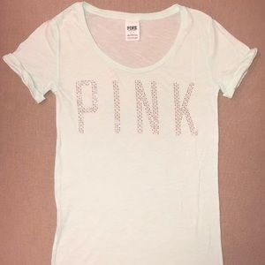*NWOT* Victoria’s Secret PINK - Light Aqua T-Shirt